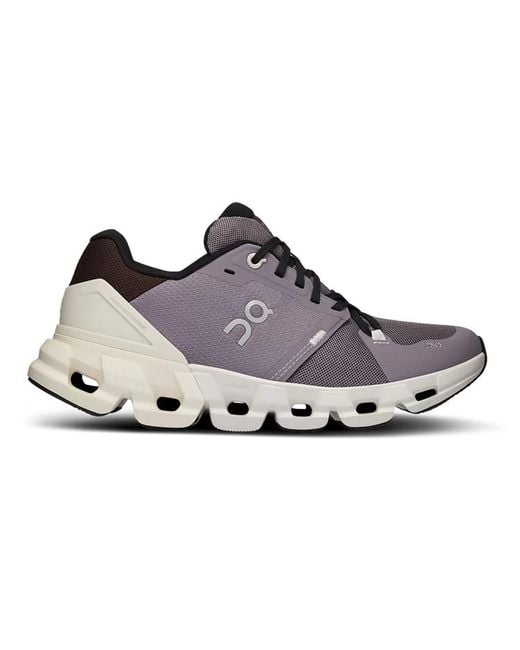 On Shoes Brown (Wmns) Cloudflyer 4 'Shark Pearl'