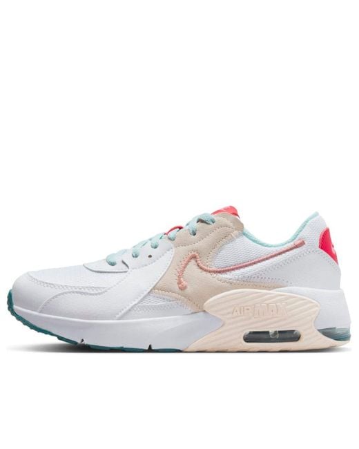 Nike White (Gs) Air Max Excee Guava Ice' for men
