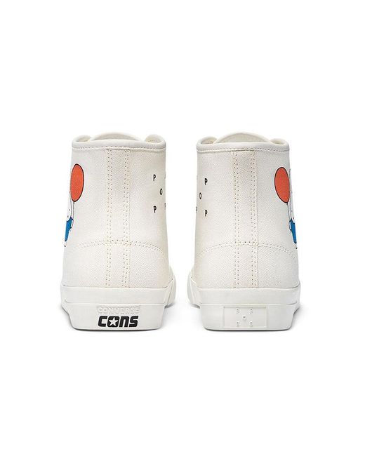 Converse White Pop Trading Company X Jack Purcell Pro High 'Miffy