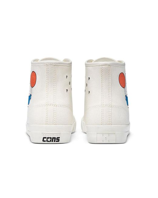 Converse White Pop Trading Company X Jack Purcell Pro High 'Miffy