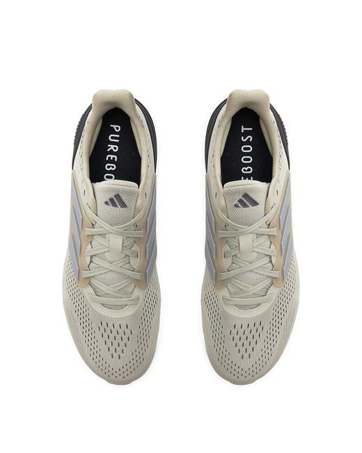 Adidas White Pureboost 23 'Putty' for men