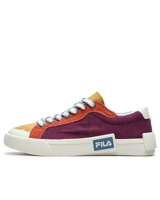 Fila Red Pop Skate Shoes for men