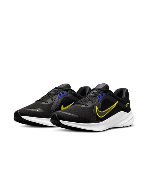 Nike Black Quest 5 Road Running Shoes for men