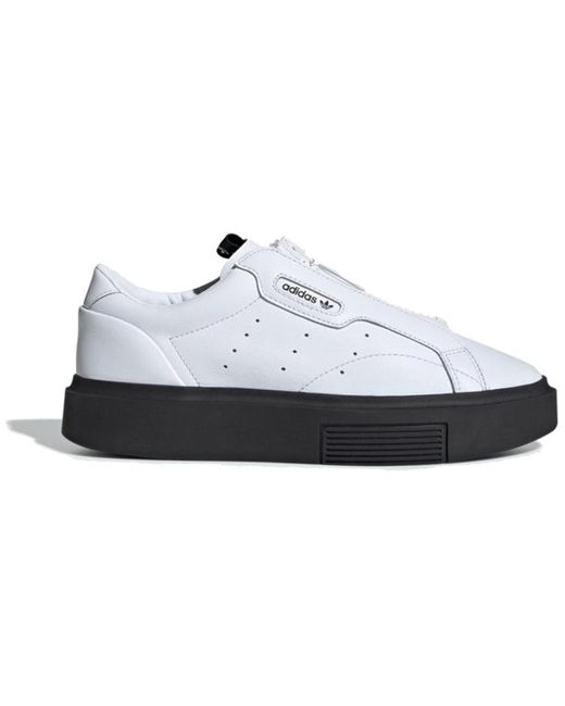 Adidas White (Wmns) Sleek Super Zip