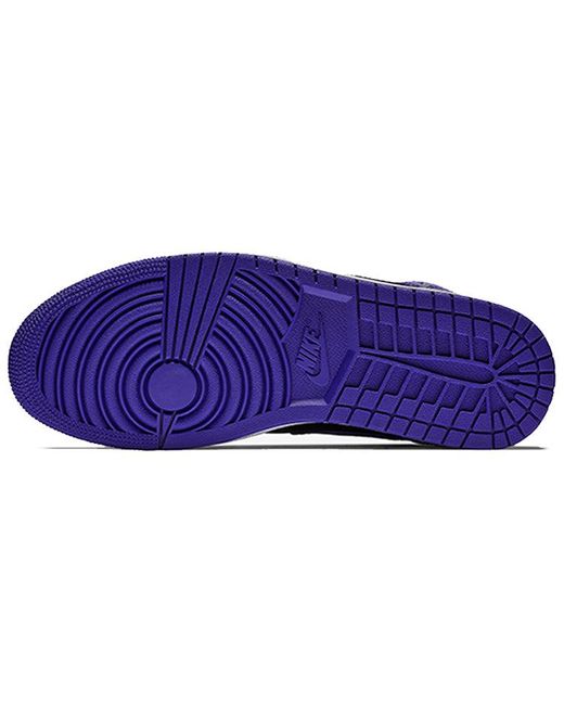Nike Blue Air 1 Mid "dark Concord" Shoes
