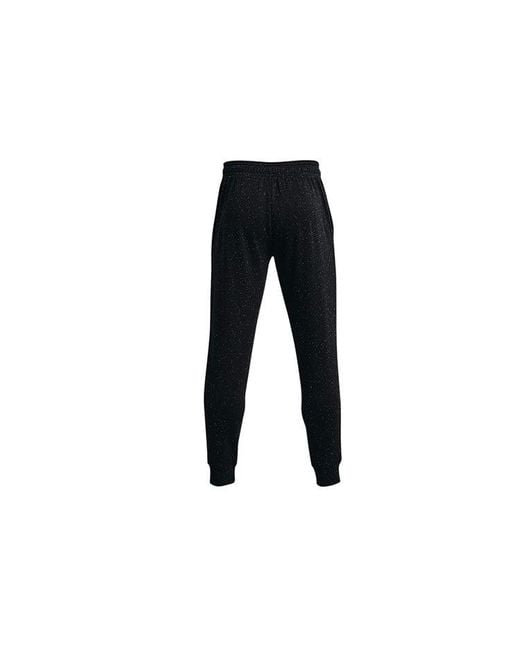 Under Armour Black Rival Terry Joggers for men