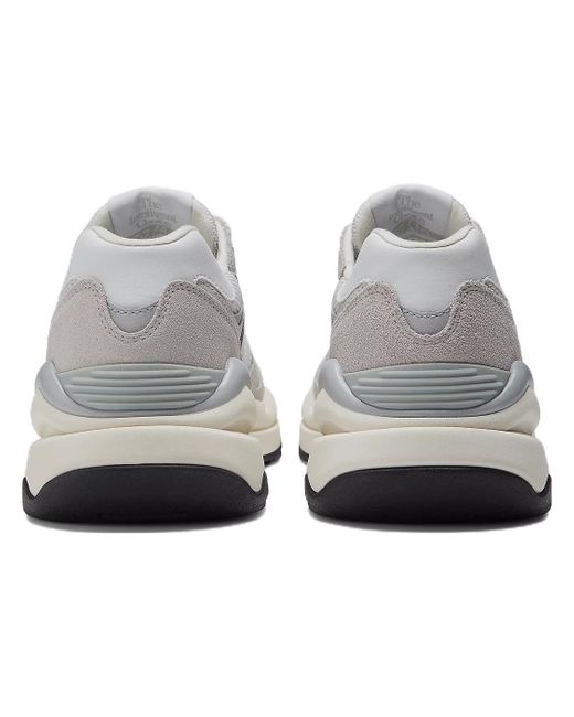 New Balance White 5740 S Runners Lace Up Comfort Shoes Grey 4