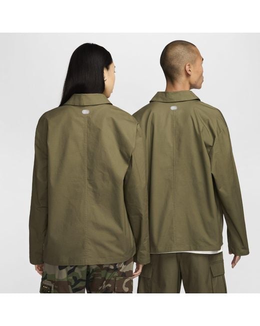 Nike Green Sb Skate Chore Jacket 'Federation Agnostic' for men