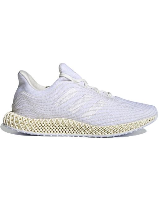 Adidas White Parley X Ultra 4D 'Cream' for men