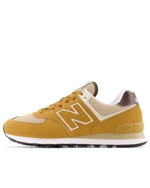 New Balance Yellow 574 for men