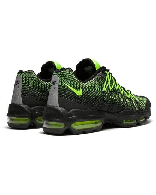 Nike Green Air Max 95 Ultra Jacquard Volt' for men