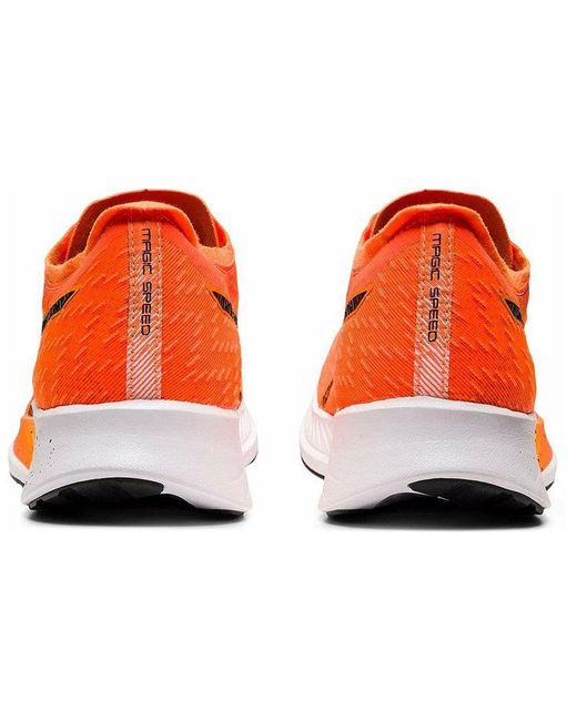 Asics Orange Magic Speed 2E Wide 'Shocking' for men