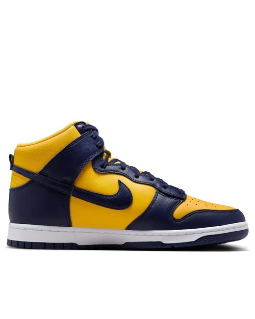 Nike Blue Dunk High Retro Se Shoes for men