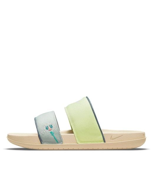 Nike Green (Wmns) Offcourt Duo Slide 'Dandy Dandelions'