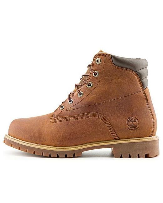 Timberland Brown 6-inch Alburn Wide-fit Boots for men