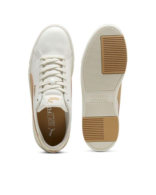 PUMA White Serve Pro Lite Tan' for men