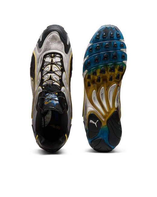 PUMA Brown X A$Ap Rocky Inhale Og 'Distressed Pack Cream' for men