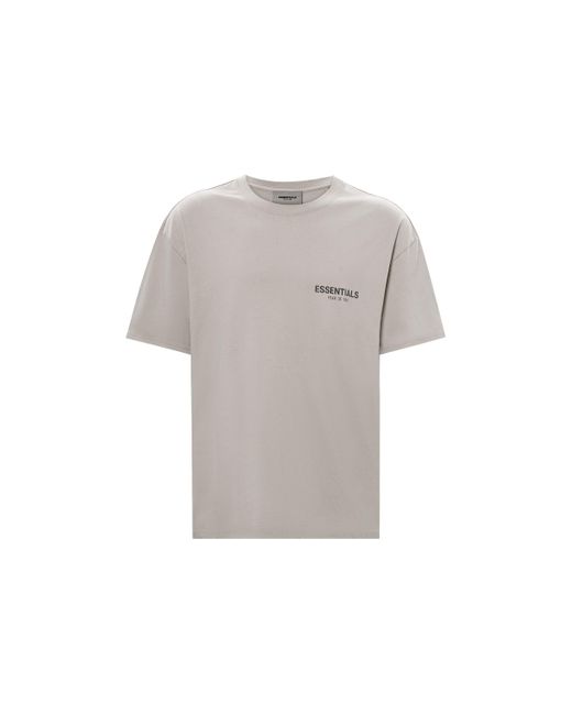 Fear Of God Gray Fw21 Short Sleeve Tee for men