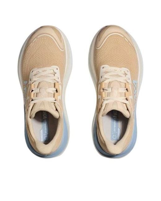 Hoka One One White (Wmns) Skyward X 'Oak Alabaster'