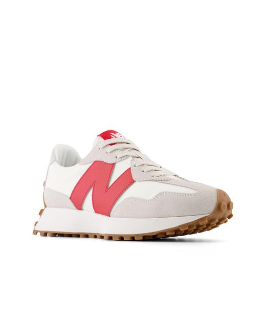 New Balance Red (Wmns) 327 'Moonbeam True