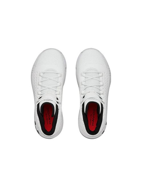 Under Armour White Hovr Havoc 2 Halo' for men