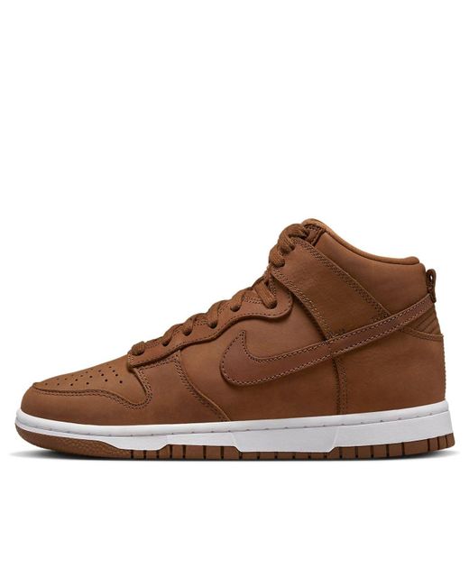 Nike Brown (Wmns) Dunk High Premium 'Pecan'