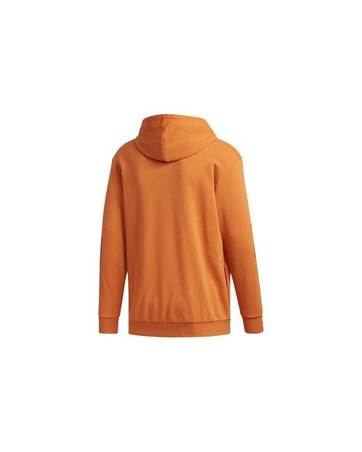 Adidas Orange Neo M Pkmn Pikachu Pattern Printing Hooded Drawstring Khaki for men