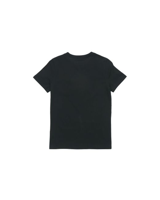 Nike Black (Wmns) As W Nsw Tee Contrasting Colors Logo Short Sleeve