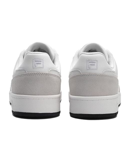 Fila White Arcade Low Skate Shoes for men