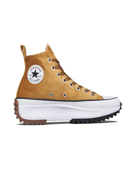 Converse Natural Run Star Hike High-Top Canvas Shoes for men