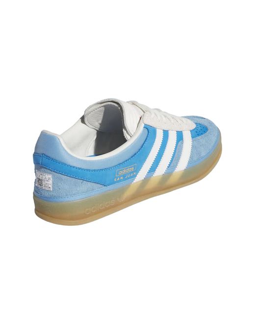Adidas Blue X Bad Bunny Gazelle Indoor 'San Juan' for men