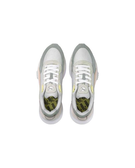 PUMA White Wild Rider Rollin Fog' for men