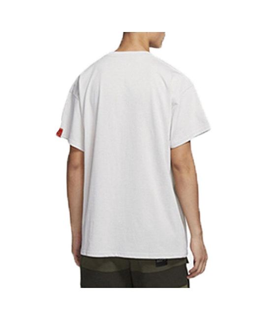 Nike White Logo Short Sleeve Light T-Shirt for men