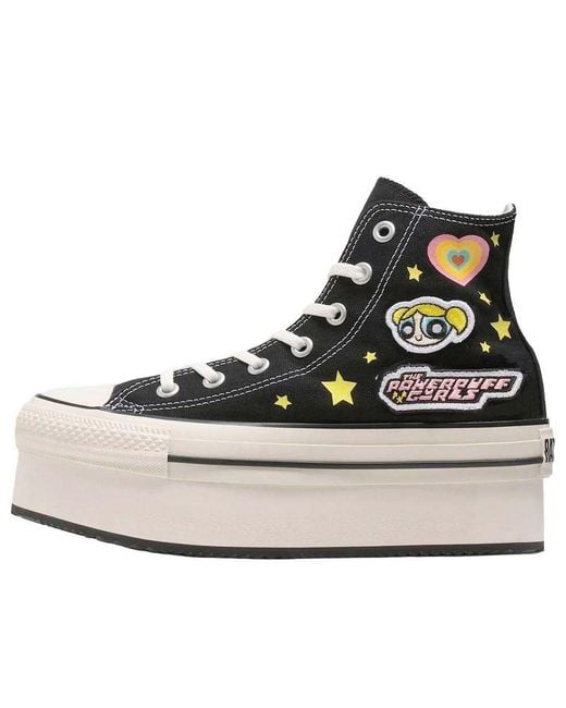 Converse Blue Chuck Taylor All Star Chunkyline Hi 'The Powerpuff Girls' for men