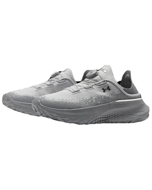 Under Armour Gray Slipspeed Mega 'Distant' for men