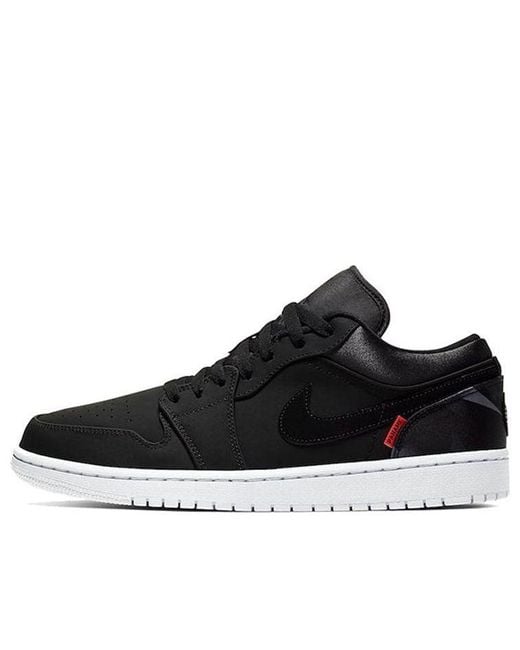 Nike Black 1 Low X Paris Saint-Germain for men
