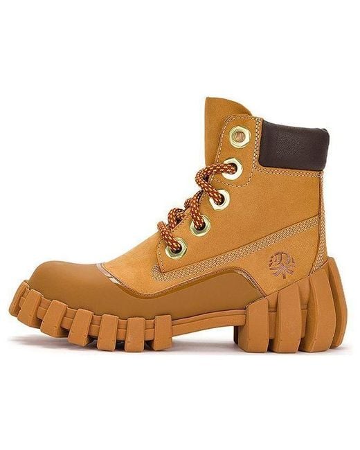 Timberland X Humberto Leon Future73 6 Inch Boot 'Wheat' in Brown