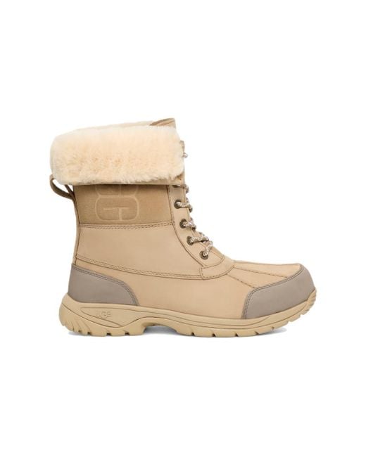 Ugg Natural Butte Logo Boot 'Mustard Seed' for men
