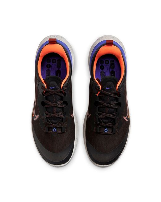 Nike Black React Miler 2 Shield Redstone' for men