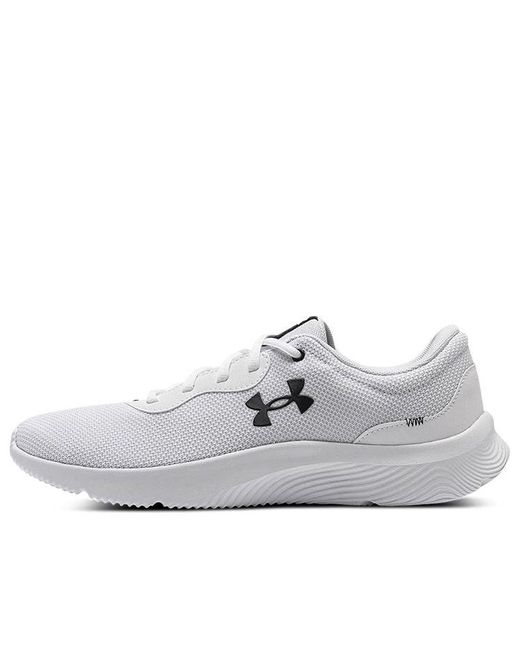 Under Armour White Mojo 2 Breathable Wear-Resistant Non-Slip Low Tops Sports Shoe for men