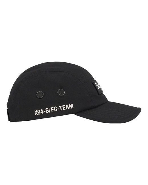 Supreme Black Military Camp Cap ' ' for men