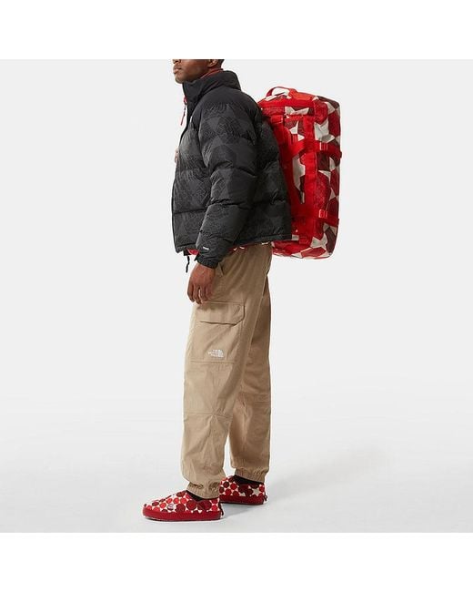 The North Face Black 1996 Retro Nuptse Ic Geo Tonal Print Jacket for men