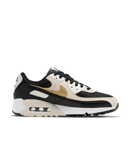 Nike Black (Wmns) Air Max 90 Metallic'