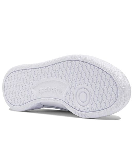Reebok White Club C 85 'Rosette' for men