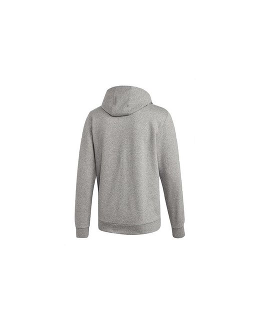 Adidas Gray E Camo Lin Swea Sports Hooded Shirt Sweatermen for men