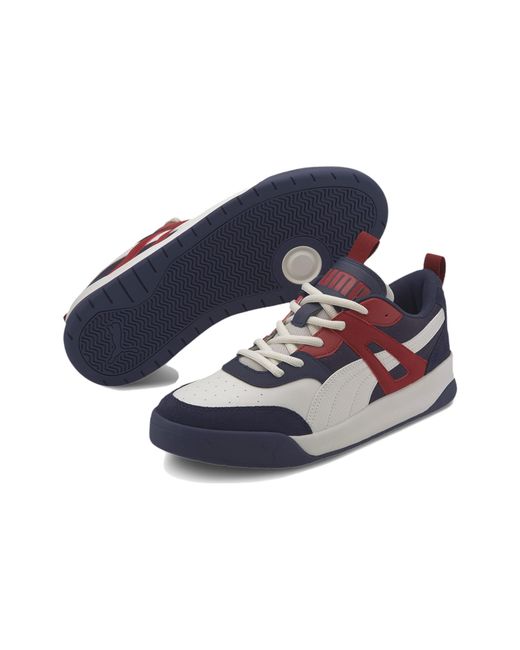 PUMA Blue Backcourt Trainers Burgundy' for men