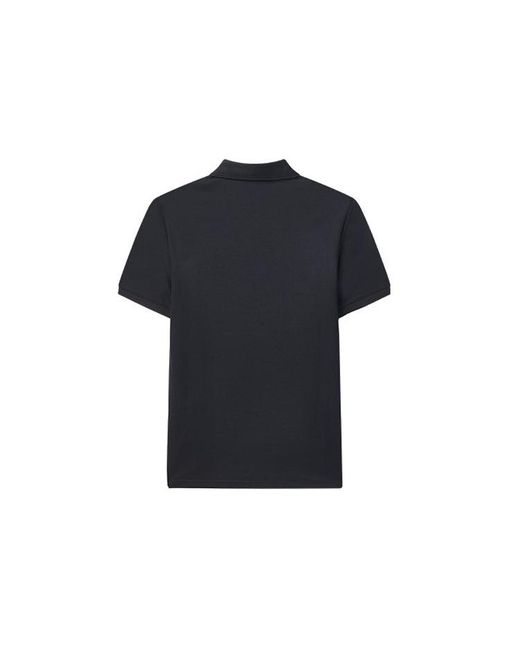 Fila Black Casual Sports Breathable Short Sleeve Polo Shirt for men