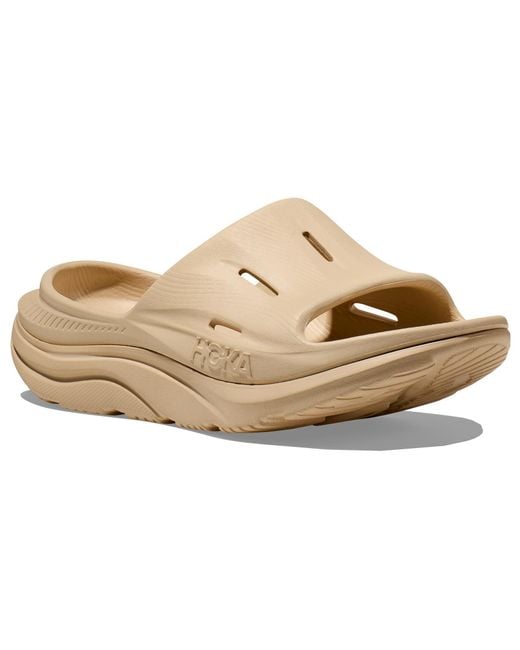 Hoka One One Natural Ora Recovery Slide 3 'Shifting Sand' for men