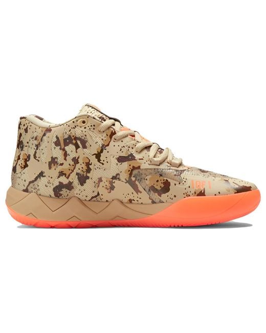 PUMA Brown Mb.01 Lamelo Ball 'Digital Camo' for men
