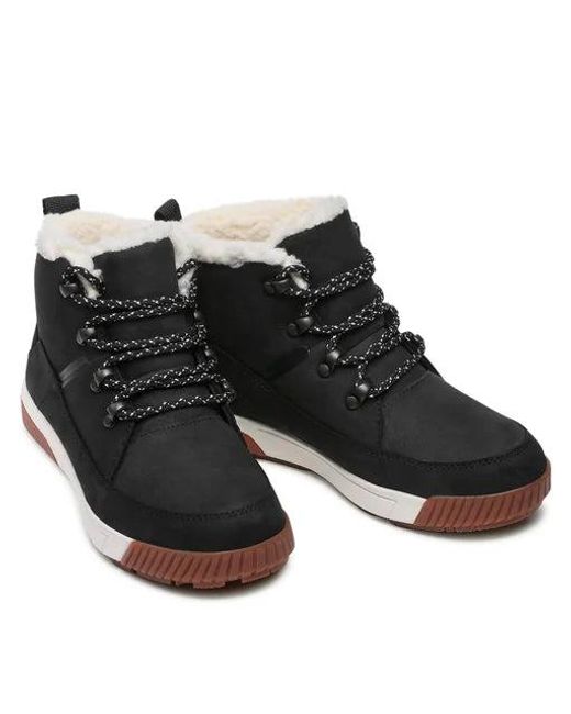 The North Face Black Sierra Mid Lace Waterproof Boots